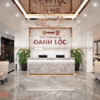 Thiết kế showroom vật liệu xây dựng Oanh Lộc - Nghệ An